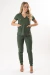 Scrub Tecnológico Feminino Laisa - Verde Militar - comprar online