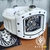 Richard Mille Esqueleto Branco Ceramica Quartz Borracha Classic na internet