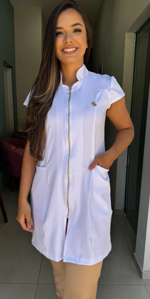 Jaleco Feminino Lola branco - comprar online