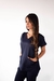 Pijama Cirúrgico Feminino Flora Marinho - Querubim