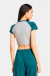 Cropped Adidas originals baby tee na internet