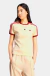 camiseta Adidas Originals PINSTRIPE SLEEVE SLIM TEE