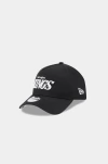 Bone New Era 9FORTY A-FRAME SNAPBACK Los Angeles Kings NHL Preto