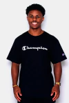 Camiseta Champion One Script Preta - comprar online