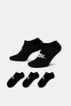 Kit 3 Pares Meia Nike Sportswear Essentials Soquete Preto - comprar online