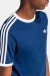 Camiseta Adidas 3 stripes Needle Blue - Loja Kings