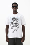 Camiseta Kings Oversized Amém Angel Branca Unissex - comprar online