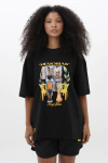 Camiseta Oversized Kings Memórias Olhares - Preta - comprar online