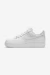 Tênis Nike Air Force 1 White & White Feminino