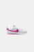 Tênis Nike Cortez White & Laser Fuchsia - comprar online