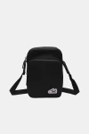 Shoulder Bag Nike Heritage Preta com Patch Swoosh