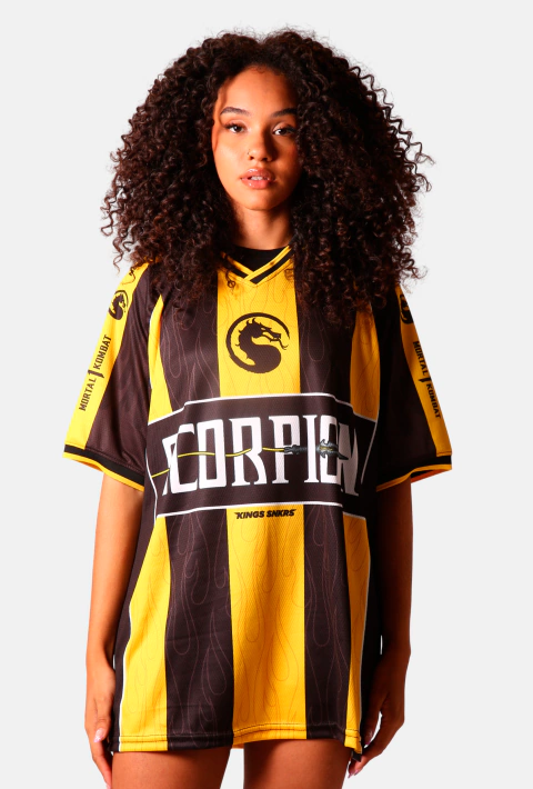 Jersey Kings Mortal Kombat Scorpion edição exclusiva