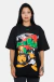 Camiseta Kings Space Jam Squad Preta Unissex