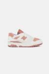 Tênis New Balance 550 Branco e Rosa Feminino - comprar online