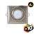 Pack x10 Spot Embutir Cuadrado Platil Dicroica LED 4W