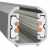 Riel 2 Metros De Aluminio 2 Efectos Para Spot Y Colgantes - comprar online