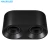Plafon Oval Pvc 2 Luces Dicroica Movil Liso Gu10 Led