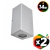Pack X2 Apliques Exterior Bidireccional Dicroico Led 14w