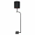 Lampara De Pie Chil 1 Luz E27 Con Pantalla Negro - comprar online