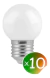 Pack X 10 Lamparas Led Gota 1w Varios Colores Guirnalda Deco - tienda online