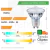 Pack X 4 Lampara Led Philips Dicroica 4.3w Gu10 Dimerizable en internet