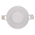 Mini Spot Led Embutir 6w Panel Led Circular Blanco Deco - comprar online