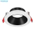 Spot Embutir Aro PC Dicroica MR16 GU10 Blanco Negro