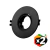 Pack X2 Spot Embutir Matt1 Cuadrado Negr Para Dicro Gu10 Led