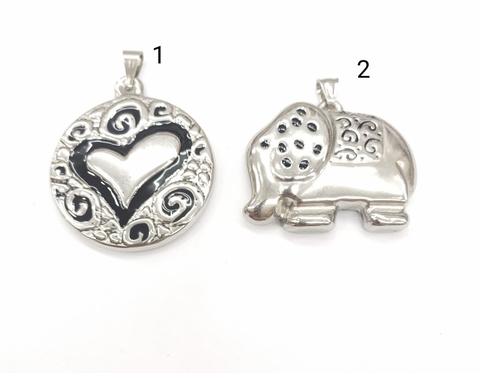 Dijes macizos - 2 modelos - comprar online