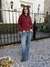 SWEATER AURA BORDO en internet
