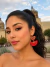 Aretes Extensión de Corazón Rojo - comprar en línea