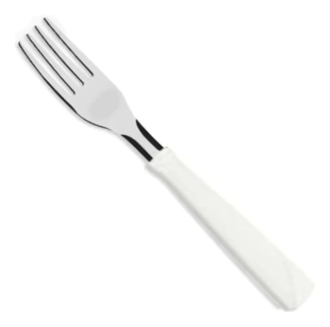 Tenedores De Mesa New Kolor Blanco Tramontina 12 Unidades
