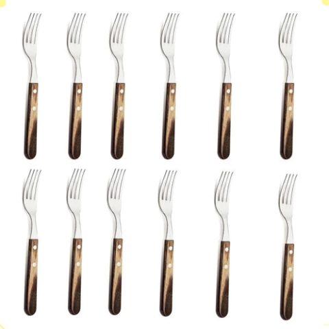 Tenedor Jumbo Para Asado 12 Piezas Churrasco Tramontina