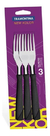 Set X 3 Tenedor Tramontina Mango Plastico New Kolor