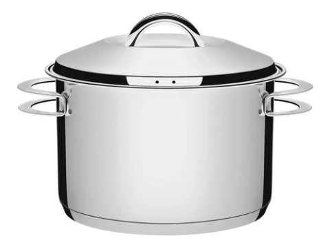 Cacerola Alta Con Asas 62504/160 Tramontina Solar 16cm 1.8 Litros Acero Inoxidable 18/10 Triple Fond