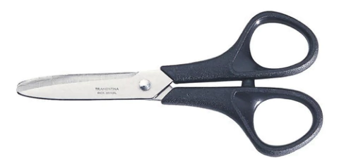 Tijera Escolar 5 Mango Polipropileno Monstercort Tramontina