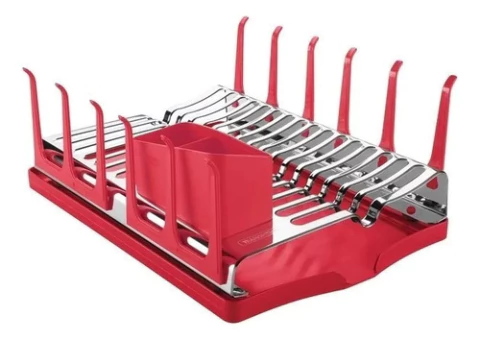 Secaplatos Escurridor Tramontina Plurale Acero Inox Samihome