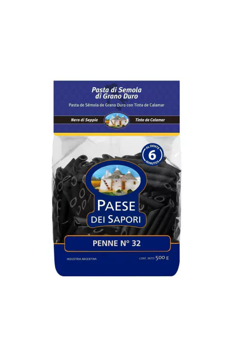 Penne N°32 Tinta de Calamar - comprar online