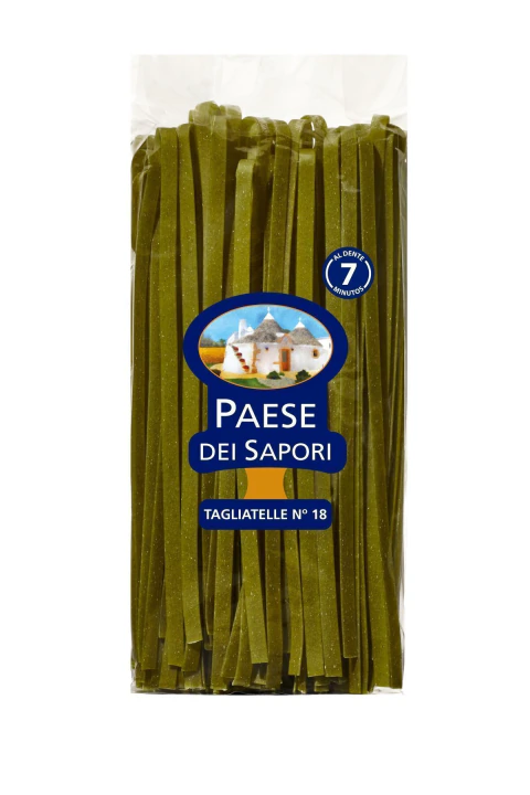 Tagliatelle N°18 Espinaca - 500g