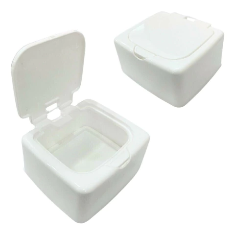 Caixa Porta Coisas Joias Anel Manicure Portátil Plástico