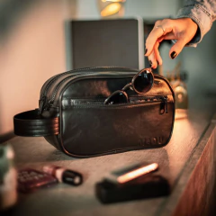 Neceser Hombre Mujer Eco Cuero Organizador Grande Viaje Madu en internet