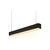 Colgante Lineal Negro 13w 3000k Calido Tasso Led Lucciola - comprar online