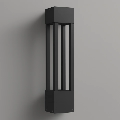 Farola Profesional 80cm Aluminio Negra Exterior Ip54 2300 Fw - comprar online