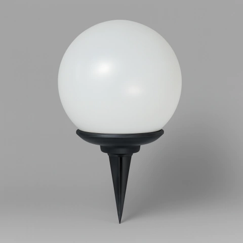 Jabalina Aluminio Globo Policarbonato Exterior E27 1039/j Fw - comprar online