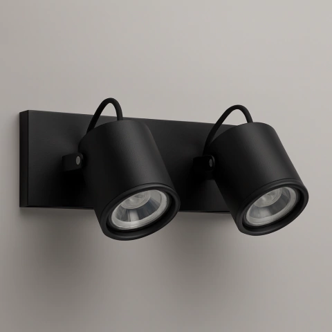 Aplique Pared Exterior Led Dicroica Gu10 Aluminio 2045/2 Fw Iluminación - comprar online