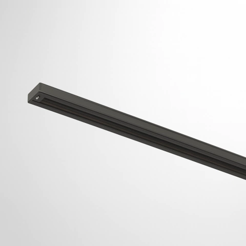 Riel Aplique Perfil 2 Mts Aluminio Negro 1 Efecto Lk - comprar online