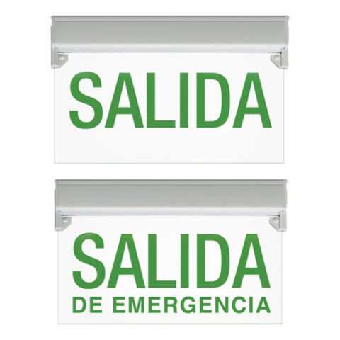 Cartel De Salida Luminoso Led Lucciola Em.35