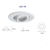 Embutido Led Incorporado Ø5cm Okkyo Etl005 Blanco Lucciola - comprar online