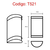 Aplique Pared Tortuga Blanca Reja Lateral Lucciola T521 - comprar online
