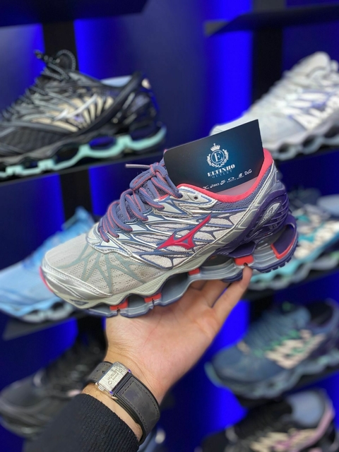 Mizuno Prophecy 7 - Cinza/Roxo - comprar online